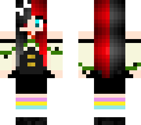 split dye black and red - updated