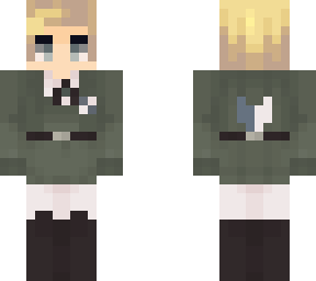 attack on titan - erwin smith - survey corps uniform