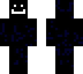 black guy with blue bits