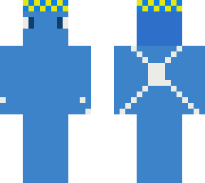blue crowned hero