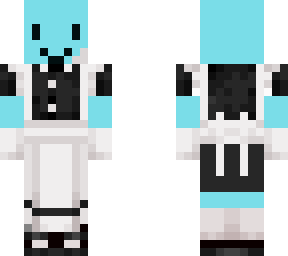 cyan blob maid