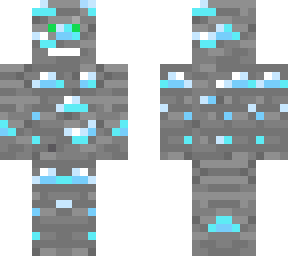 diamond with face