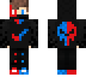 gamer rosso-blu