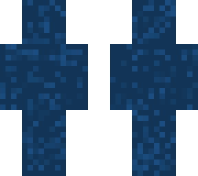 glitchy blue