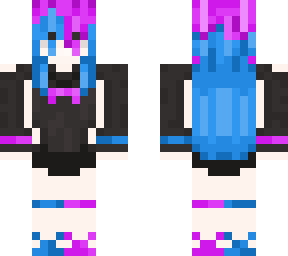 neon bunny girl