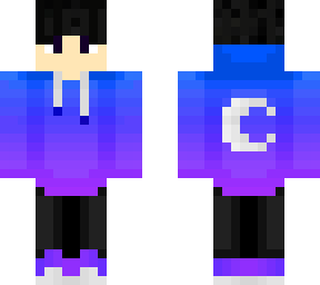 nova blue hoodie boy