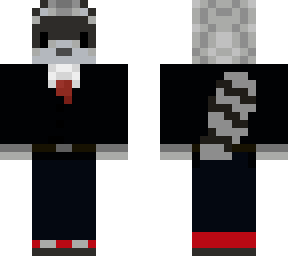 raccoon suit