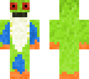 red eyed tree frog - my skin, stay away!