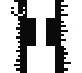 blakc white
