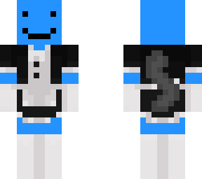 blue skin maid.