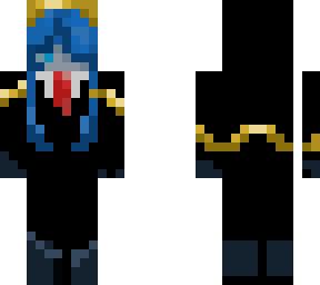 el_zabeth blue suit