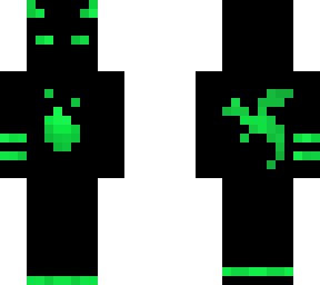 green // black