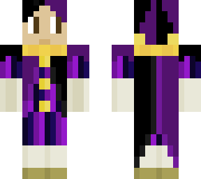 purple & black jester