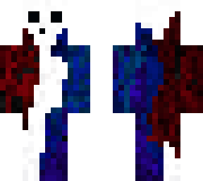 red and blue ghost