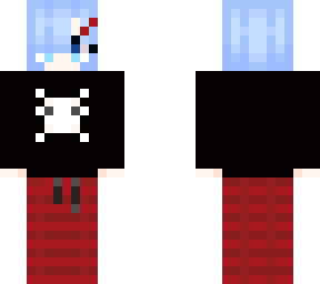 rem [re-zero] red plaid pajama's