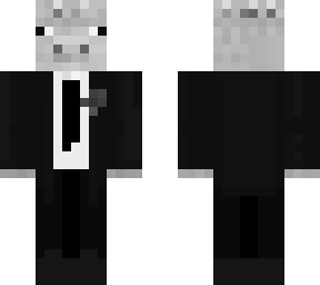 technodad suit - grayscale