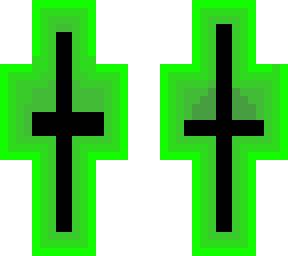 cool green sword dude