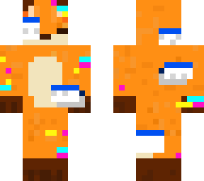 glitchy fox