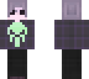 goth boy - purple goth outfit