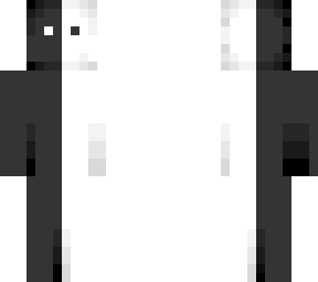 half black half white