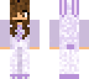 lavender bunny onsie