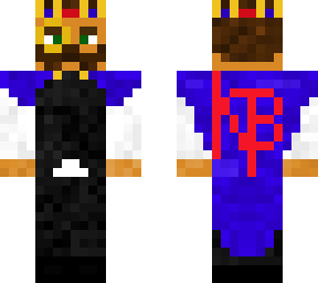 nosefuzz with blue/ntbyy cape
