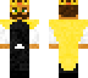 nosefuzz with yellow cape