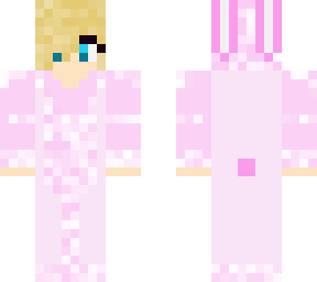 q light pink bunny onsie