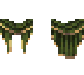 simple green old warrior cape