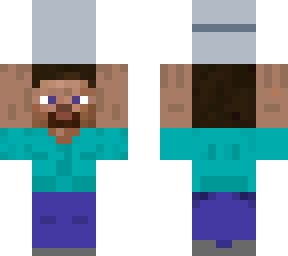 steve with water bucket