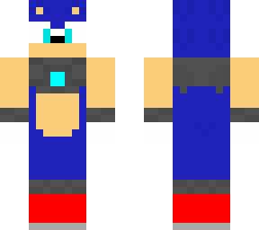 virtual hedgehog (blue)
