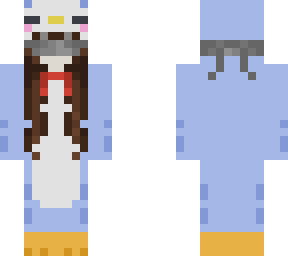 blindfolded penguin onesie