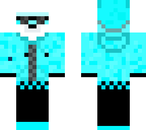 cyan winter furry