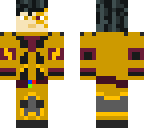 gold ranger helmetless