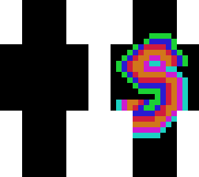 neon s over black