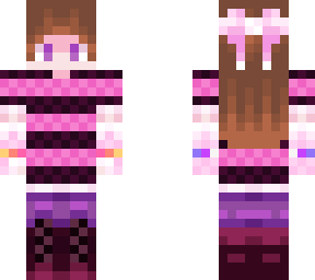 pink and black