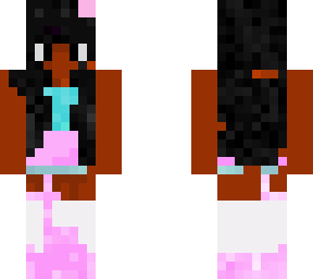 pink and blue outfit