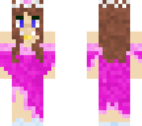 queen akira w/ pink dress