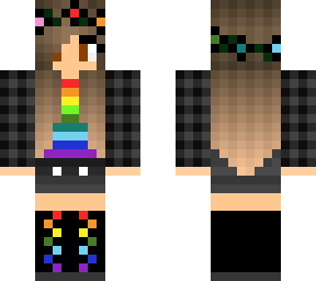 rainbow girl