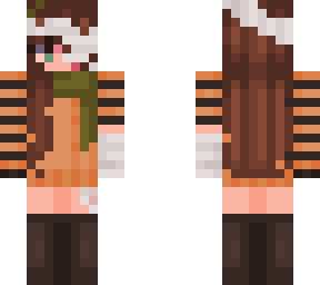 injured autumn girl