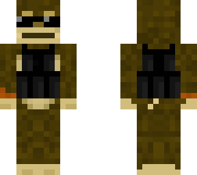 monkey with glasses and vest