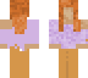purple shirt