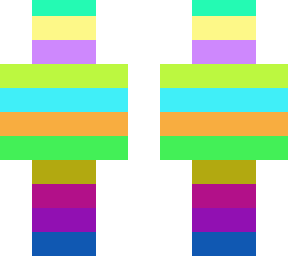 rainbow skin
