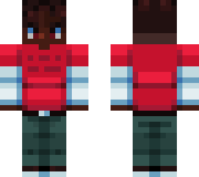 red over-shirt guy