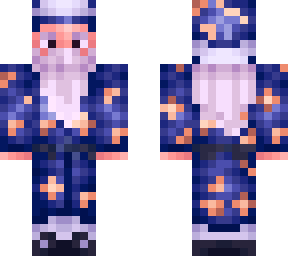 wise and mystical blue wizard