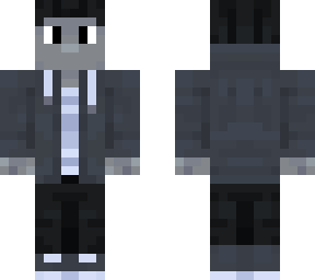 black & white guy