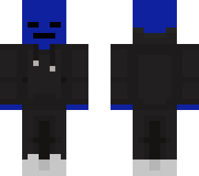 chill blue guy
