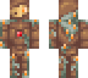 laputian robot with pale moss