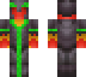 netherite armor with vex template
