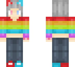 rainbow crop top